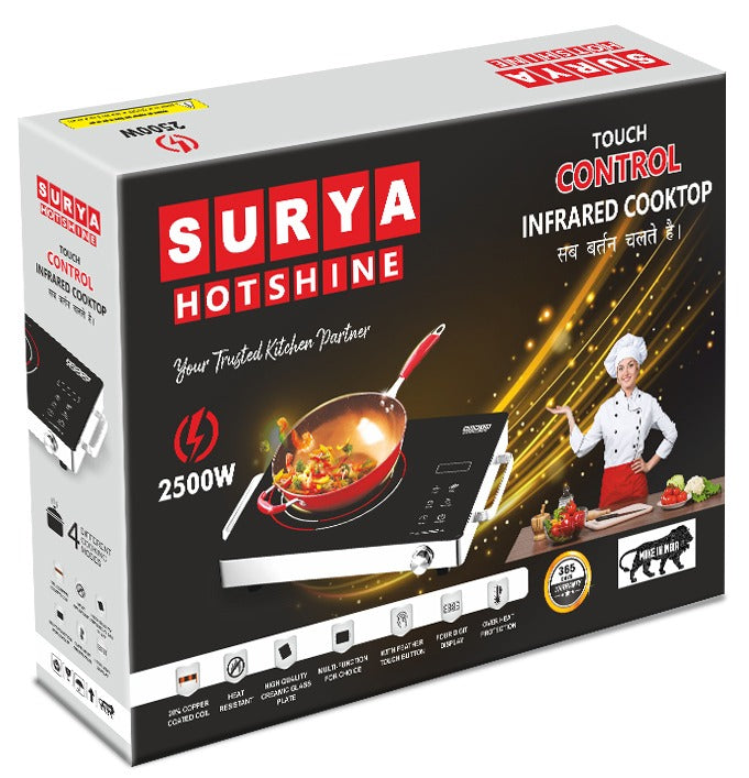 Buy Stove Electric Induction  infrared @3999 Use Any Utensil.All India Delivery