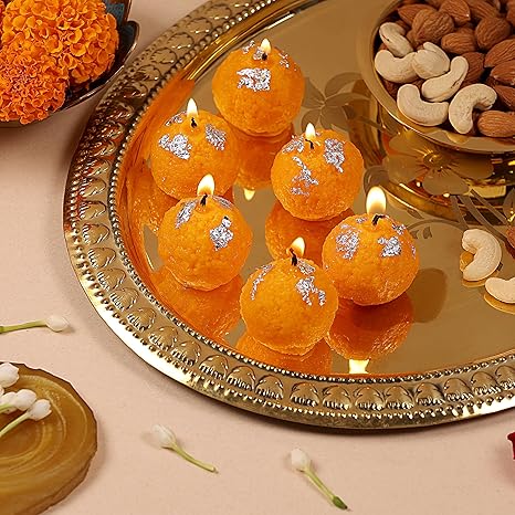 Motichoor Laddu Candles