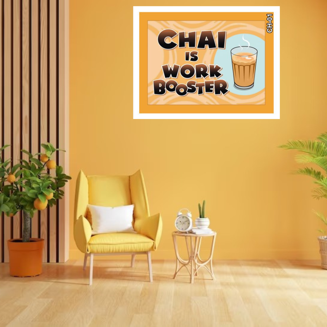 Chai Lover Quotes Photo Frame