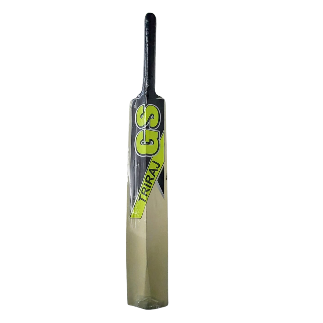 Cricket Bat Full Size | Popular Willow Cricket Bat for Tennis Ball, Leather Ball, Rubber Ball, Plastic Ball (Color & Sticker May Vary) (Size 6No.)