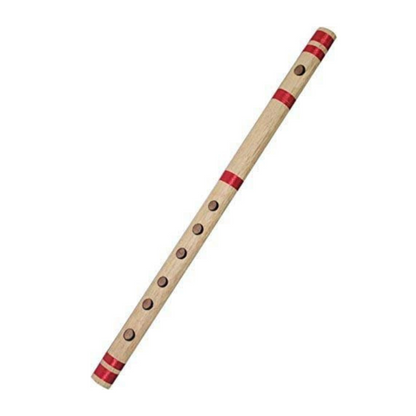 G scale Bamboo Flute | Bansuri  (43 cm) ( Color and Design May Vary)