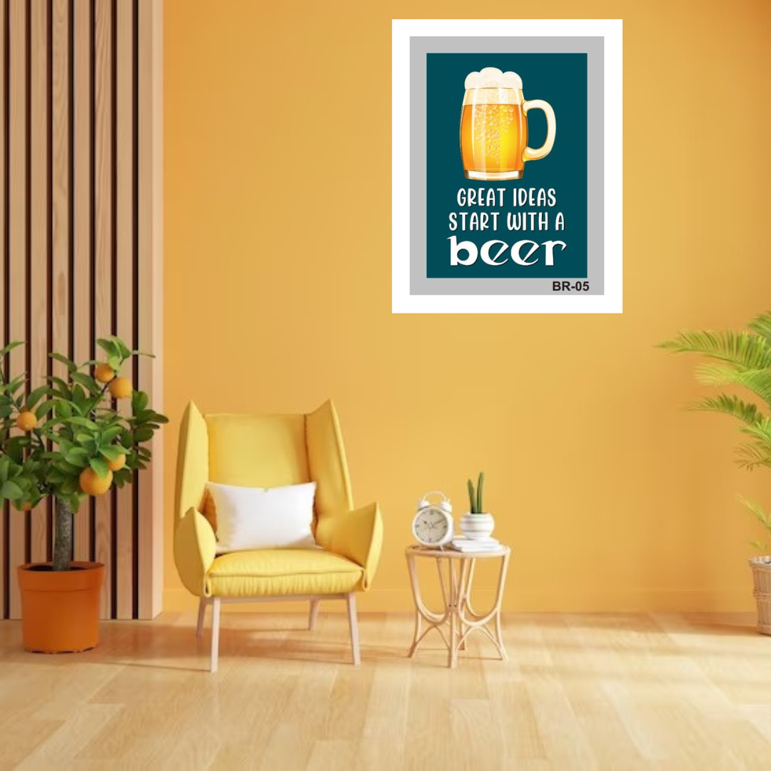 Beer Quote Wall Hanging
