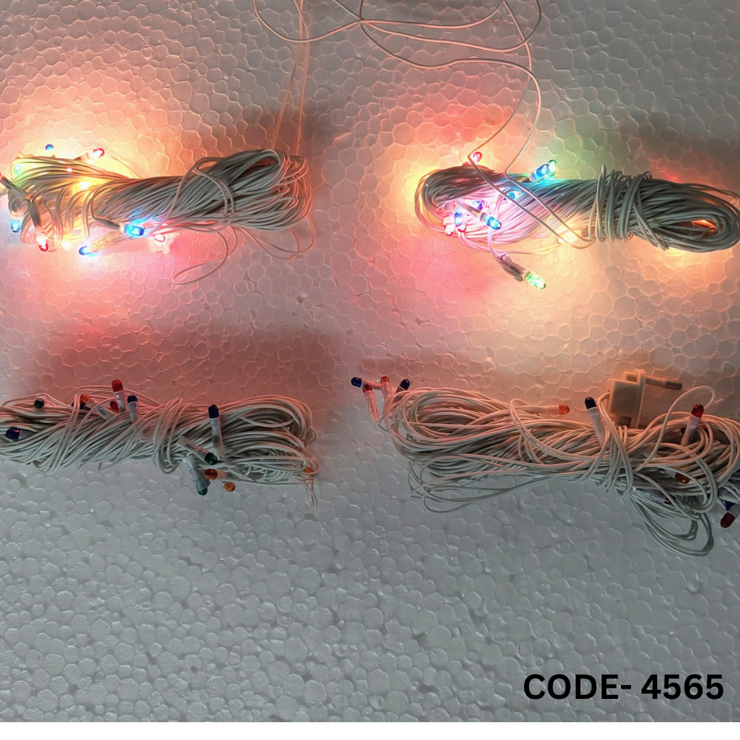 Rice Bulb Decorative Light for Diwali Assorted (Multicolour) (22 Bulb, 260 Inch)