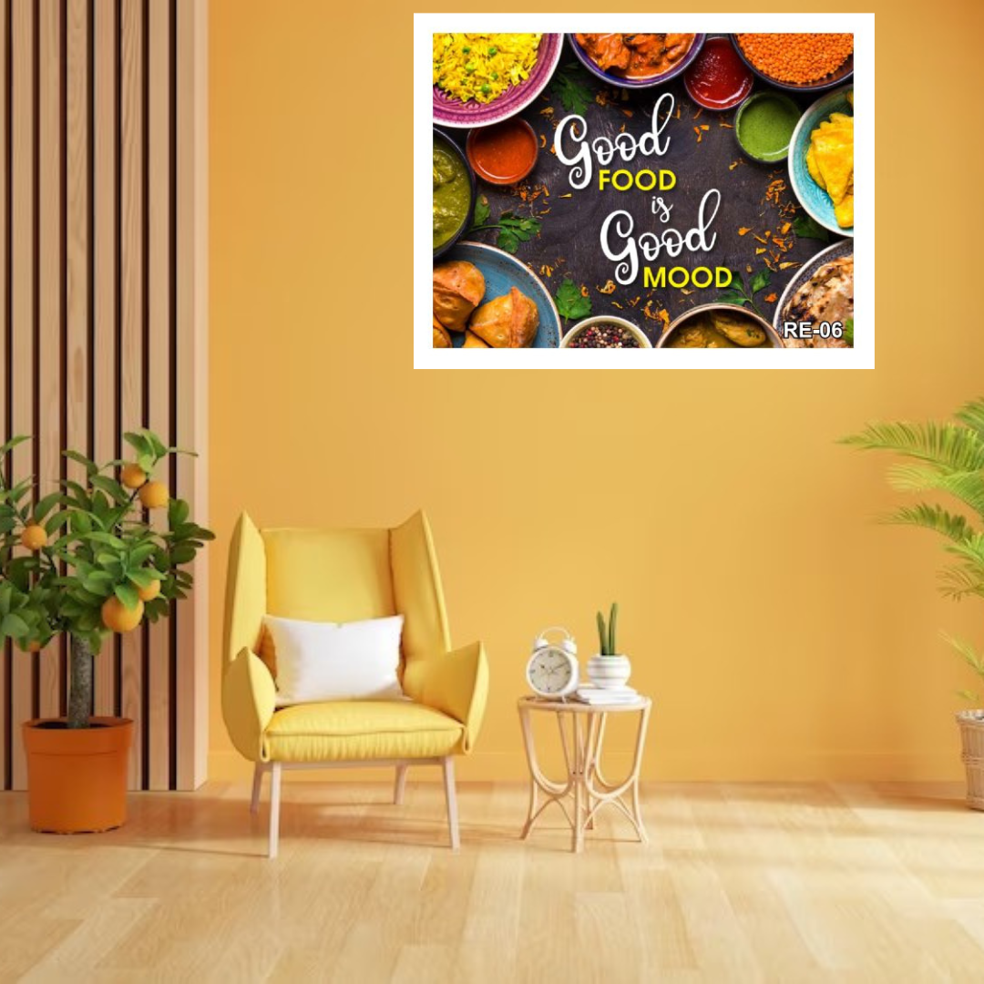 Good Food Quote Photo Frame