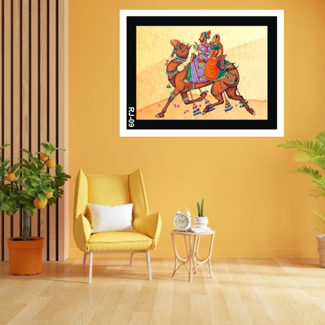 Rajasthan Camel Riding Photo Frame