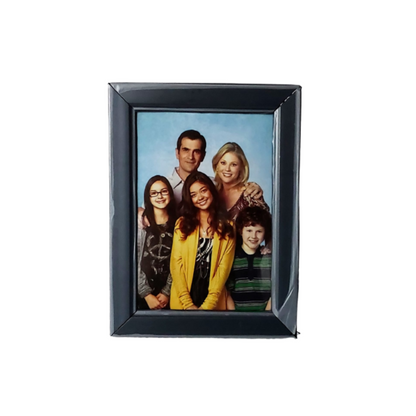 Photo Frame 5x7 inch Wholesale @ ₹45 With flexi Plastic Glass MOQ 100 units | Photo frame 5X7 Inch Black Color & Synthetic Wood for Table and Wall Hanging