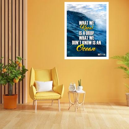 Motivational Quote Wall Decor