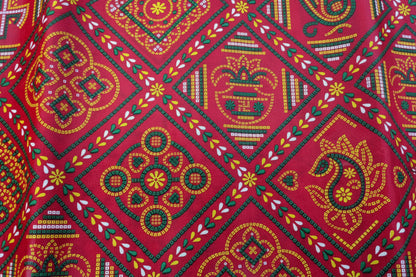 RED CHUNRI PAPER