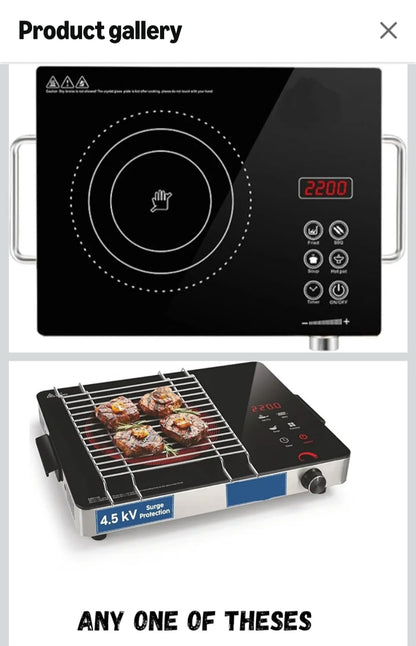 Buy Stove Electric Induction  infrared @3999 Use Any Utensil.All India Delivery