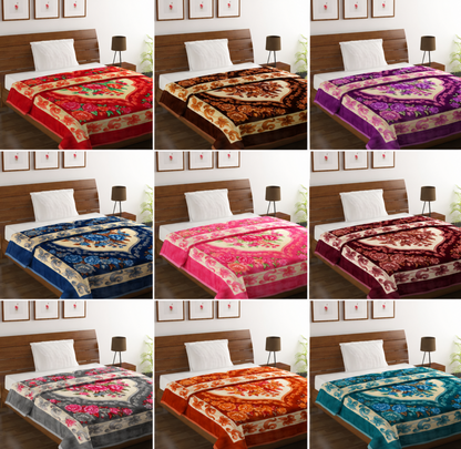 Super soft Mink Blanket  Single bed