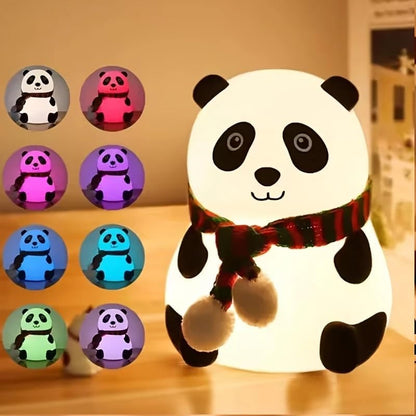 Touch Silicone Panda Light Lamp