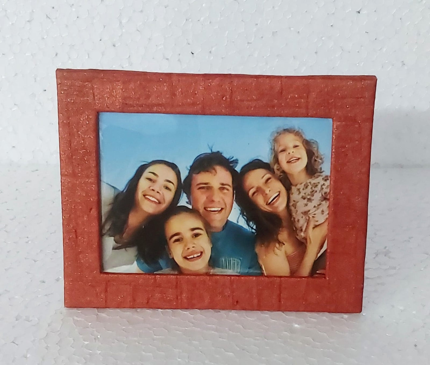 Photo Frame 3.5x5 Inch Hand Made Paper Eco friendly colours May vary No Glass (10 Pcs)
