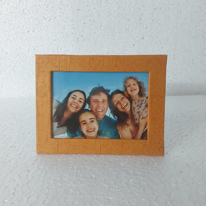 Photo Frame 3.5x5 Inch Hand Made Paper Eco friendly colours May vary No Glass (1Pcs)
