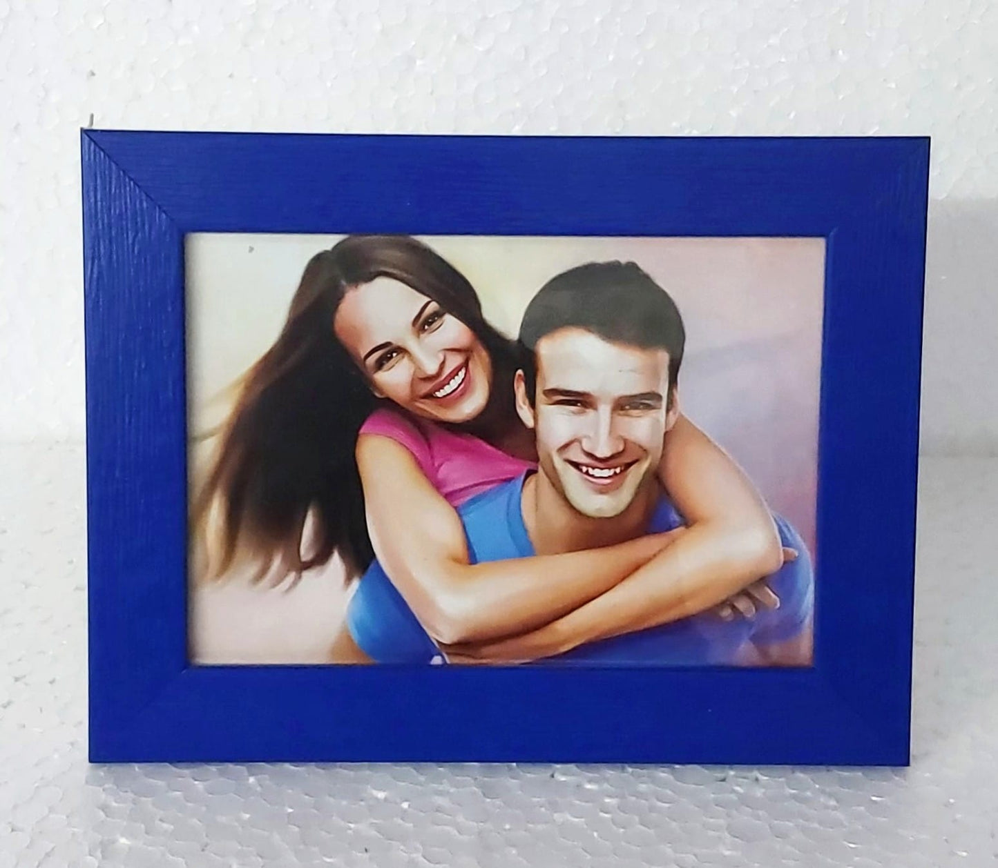 Photo frame Color Glass & Synthetic Wood MOQ 100Pcs @ Factory price 5X7