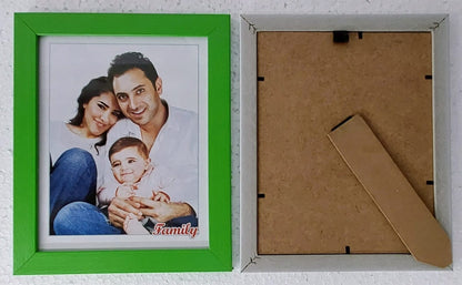 Photo frame 8X10 Inch Color Glass & Synthetic Wood Modern Photo Frames for Table and Wall Hanging ( 10 Pcs )