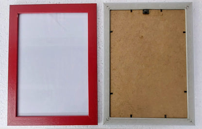 A4 Size Photo Frame 8x12 Color Glass & Synthetic Wood @109.99 Set Of 10 Colour May Vary