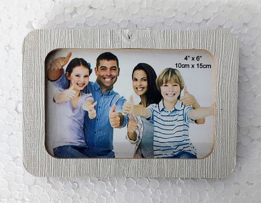 Wall Photo Frame Wooden/MDF for Home, Office and Gifting (4X6 Inch)