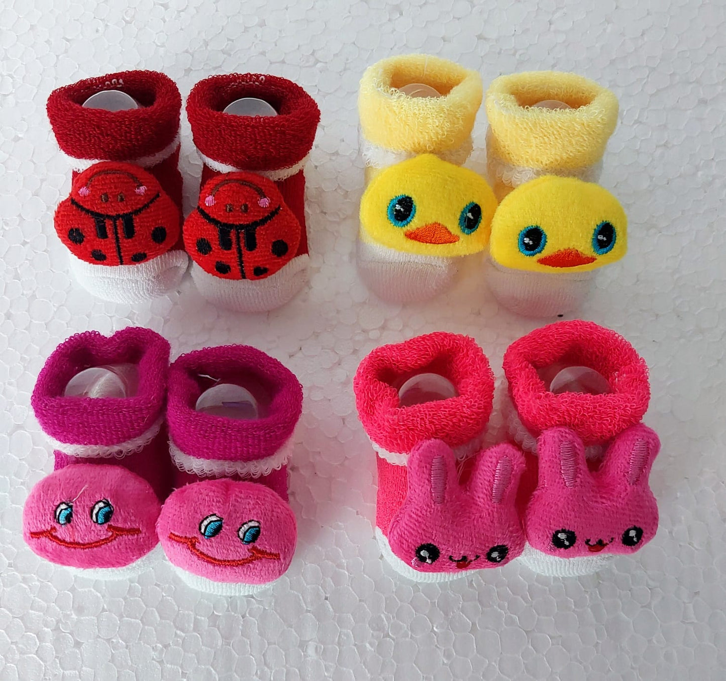 Baby Shoes, Soft and Stylish Shoes for 0-6 Months Baby Girl & Boy ( Color and Design May Vary )