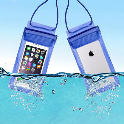 Universal Two Waterproof Phone Pouch Dry Bag Cover, Pack of 2 Pcs(Color & Design May Vary)