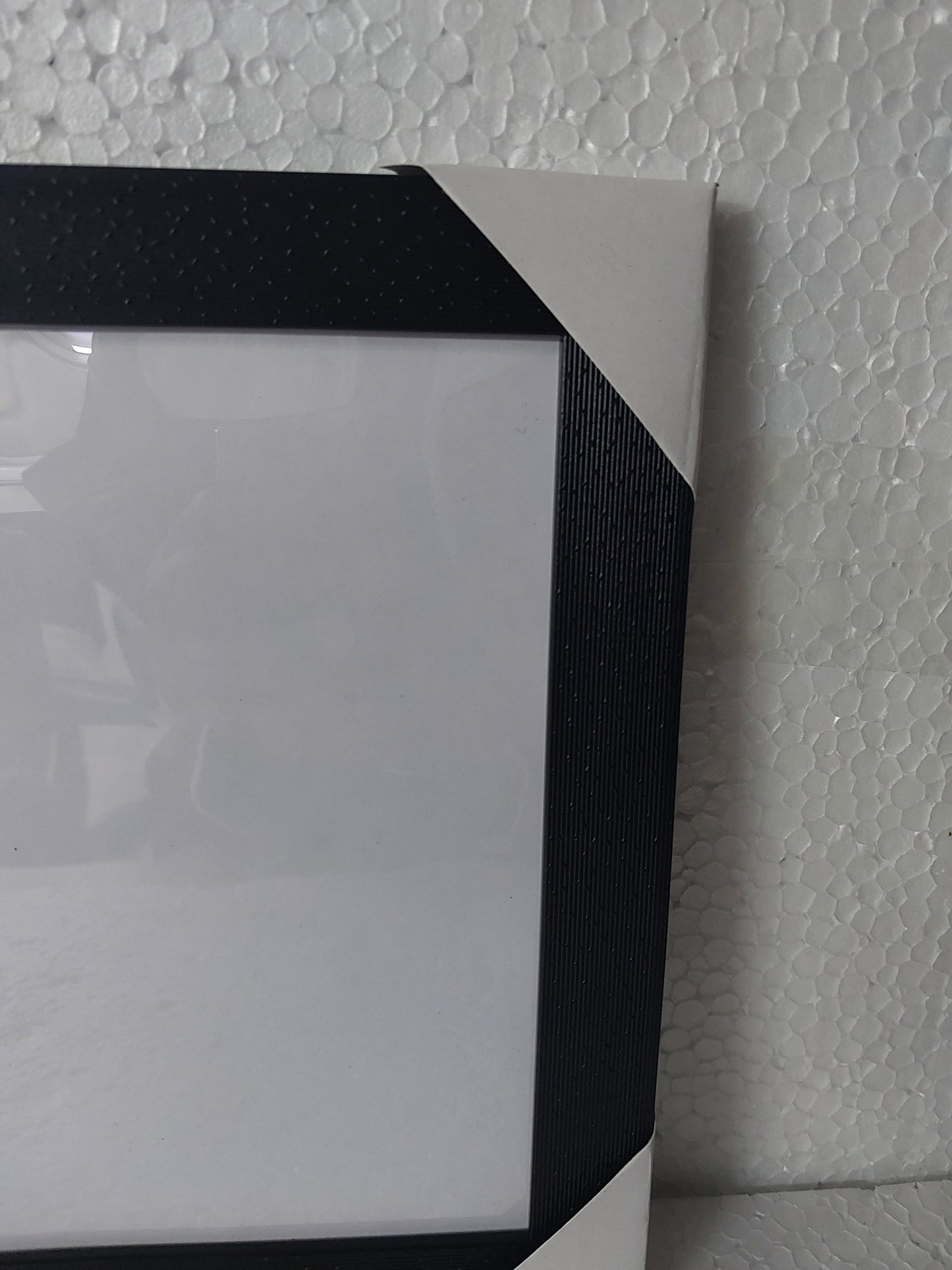 12x18 Inch Photo Frame | Wall Mounting Photoframe | Synthetic Wood Moulding with Unbreakable Plastic Glass (Black), MOQ 100 Pcs