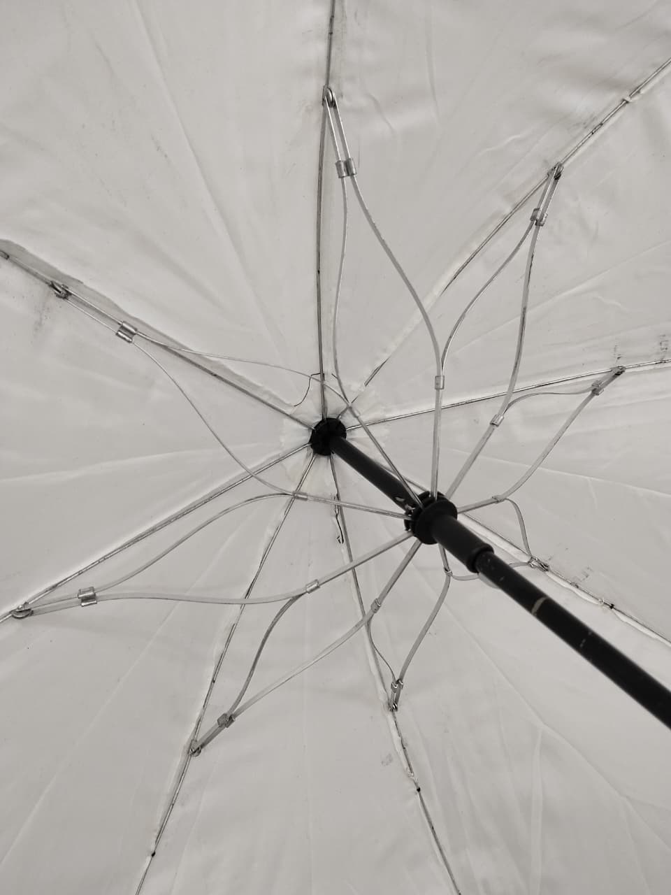White Umbrella 17 Inch Single Fold, Manual For Kids At Factory Rate