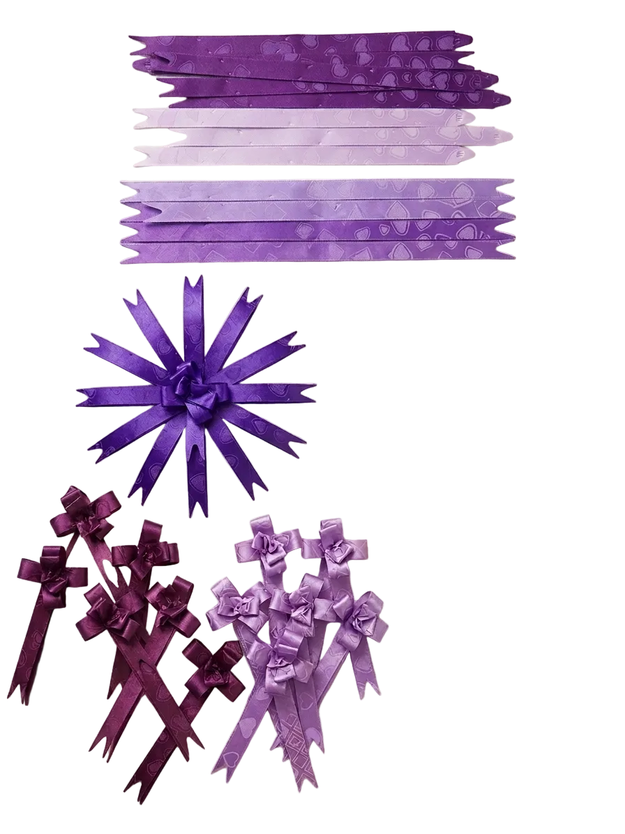 flower pull ribbon