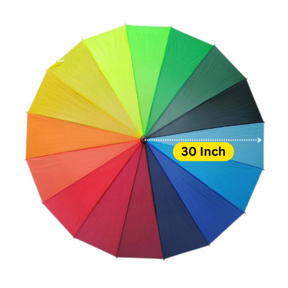 Buy Online Rainbow Umbrella @399/- x 6 Pcs = 2394/-  Free All India Delivery