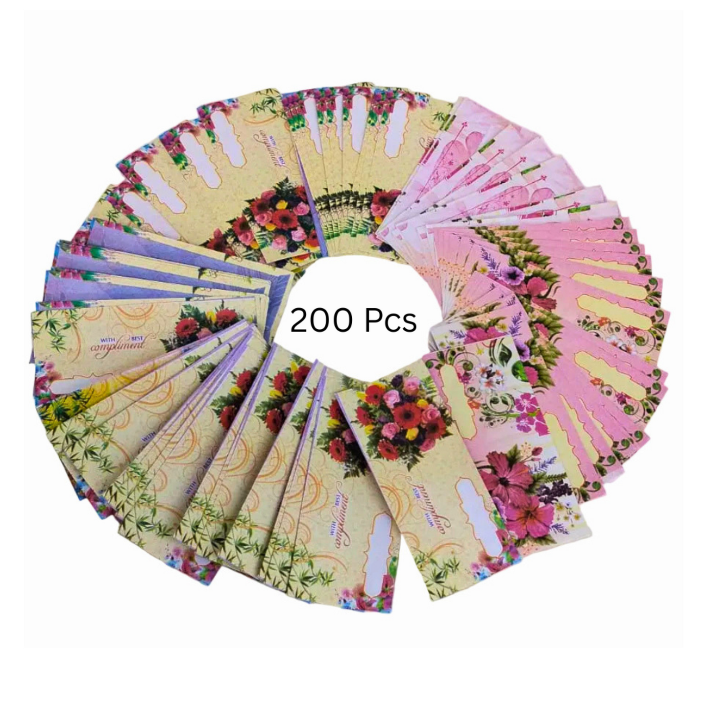 Shagun Lifafa Pack of 200 ₹160 | Shagun Envelope for Diwali & Wedding