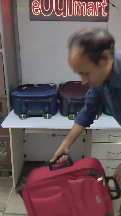 Cabin Size Trolley Suitcase with Lock | Heavy-Duty Travel Luggage for Gifting