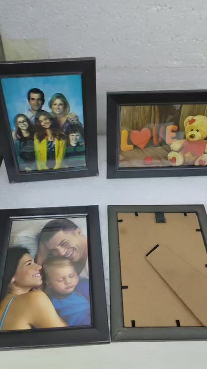 Buy Online Photo frame 5X7 Inch @59/- x 24 Pcs = 1416/- Free All India Delivery Brown / Black Color