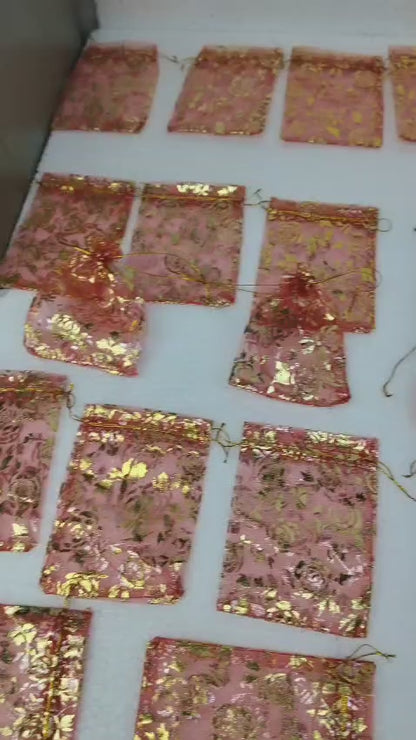 Potli Bags for Return Gifts | Organza Drawstring Pouches | Factory Rate