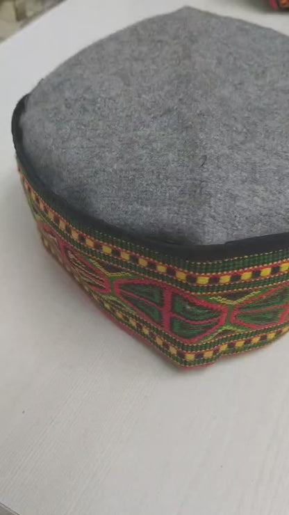 Himachali Winter Cap for Men Colour & Design May Vary  (Multicolor)