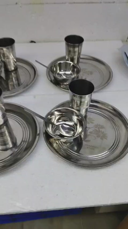 Diwali Gift Under ₹399/- | Stainless Steel Dinner Set At Lowest Price