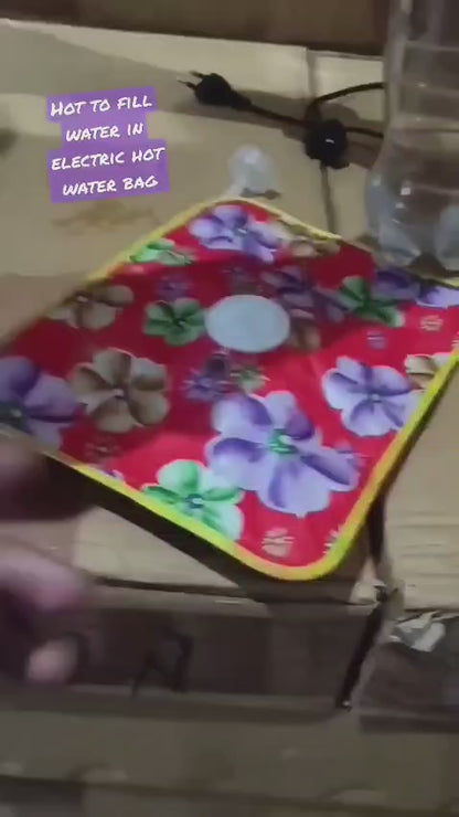 Hot Water Bag Heating Bag Gel hot Water Bag hot bags for pain relief hot water bags electric hot pack heat pad electric for pain relief electric heating pad for back pain Men & Women with Charging Cord (Multicolour), , MOQ 100 Pcs,@59.90/-