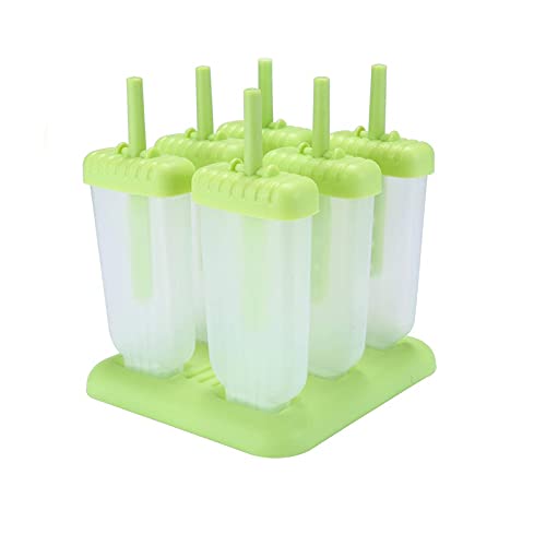Ice Pop Makers, Homemade Frozen Ice Cream Mold with Tray