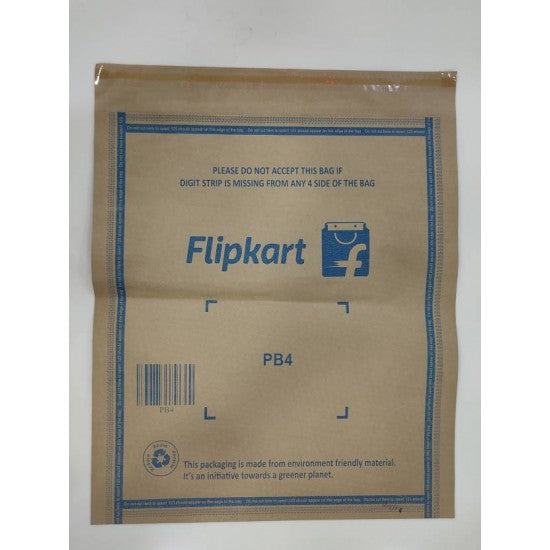 Flipkart Printed Paper Courier Bags, 16X20 Inches, (PB-4, 100 Bags)