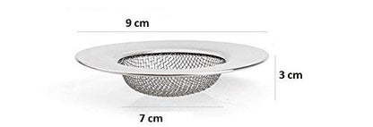 Sink Drainer Jali, Stainless Steel Strainer (Size 9 Cms)