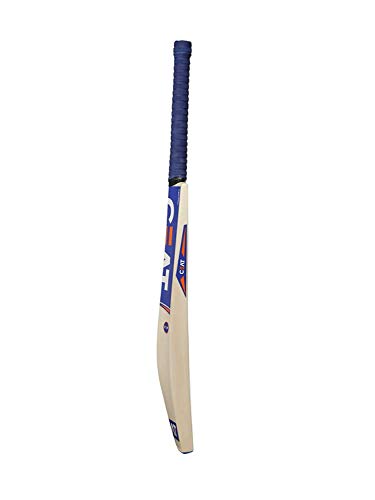 Cricket Bat Wooden (Natural, Size - 6, Not Recommended for Leather Ball), Color & Sticker May Vary
