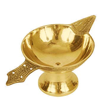 Brass Diya for Puja Small Size Akhand Diya for Puja | Deepak for Pooja Diwali Gift Item