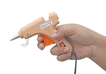 Glue Gun with Switch and LED Indicator (Free 10 Transparent 7mm Glue Sticks)