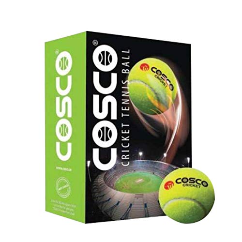 Cosco Light Cricket Tennis Ball (Pack of 6)