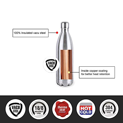 Cello Swift Stainless Steel Double Walled Flask 1l, Buy Under Rs