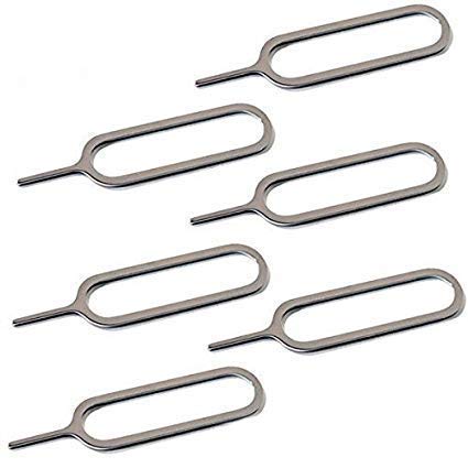 SIM Card Ejector PIN for All Smartphones - Pack of 6