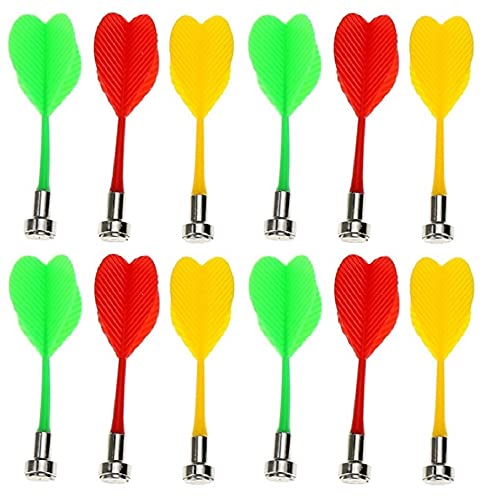 Magnetic Dart Pins (Pack of 12) Arrows Multicolor