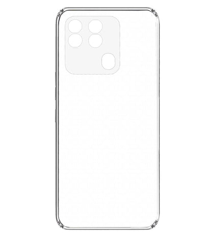 Transparent Silicone Mobile Back Cover for Mi Redmi 10 A (Soft & Flexible Back Cover)