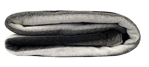 Blanket Relief Fleece Blanket for Donation (White and Black)