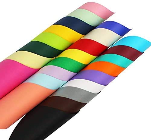 Color Sheets, Art and Craft Paper, Assorted (100 Sheets)