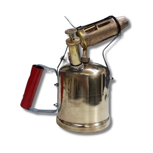 Kerosene Blow Lamp, Brass | Blow Torch | Blow Gun | Kerosene & Diesel Blow Lamp, 2 Pint (1 Litre )