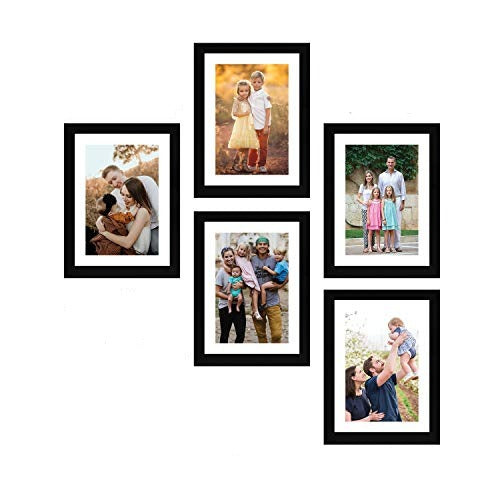 Set of 5 Photo Frames  6x8 Inches