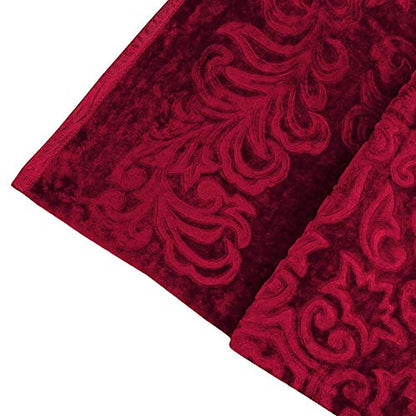 Mink Blanket, Pearl, Solid Color, Embossed, Double Bed, Maroon (color & Design may vary)
